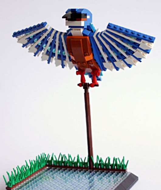 Bird Enthusiast Creates LEGO Birds