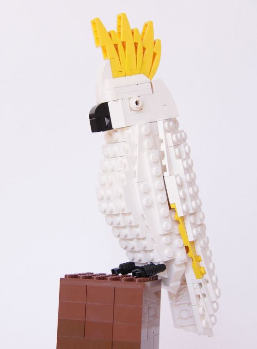 Bird Enthusiast Creates LEGO Birds