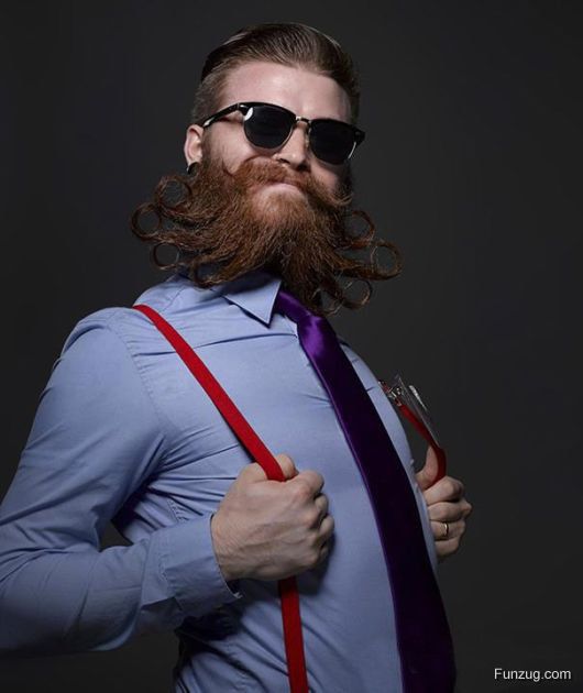 Epic Entries From Beard And Moustache Championships