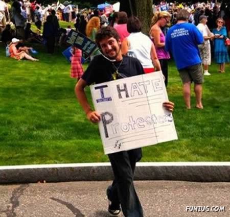Some Hilarious Protest Signs