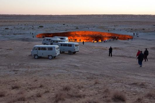 The Door To Hell In Turkmenistan