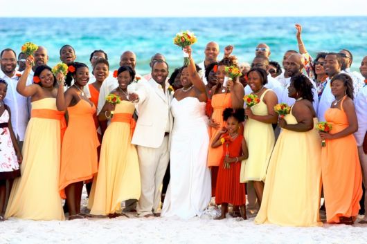 Wonderful Beach Wedding Pictures