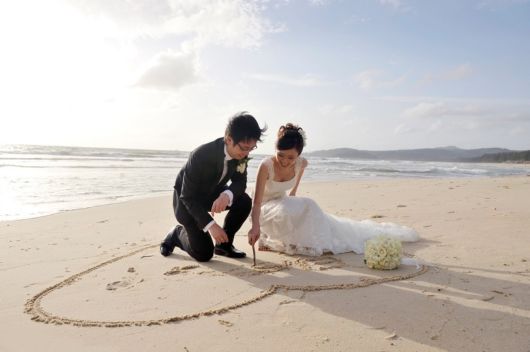 Wonderful Beach Wedding Pictures