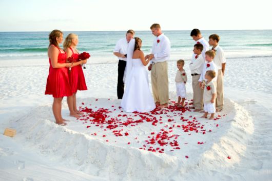 Wonderful Beach Wedding Pictures