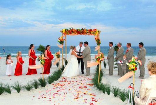 Wonderful Beach Wedding Pictures