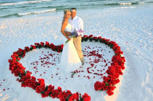 Wonderful Beach Wedding Pictures