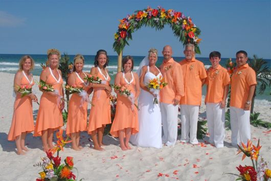 Wonderful Beach Wedding Pictures