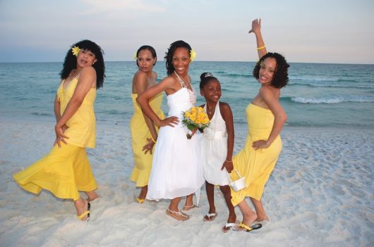 Wonderful Beach Wedding Pictures