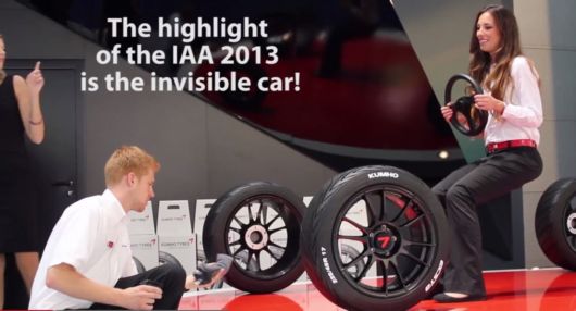 The Amazing Invisible Car