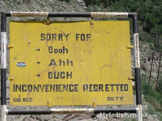 Life Lessons You Can Learn From Road Signs While Travelling In India