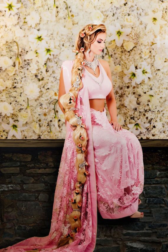 Disney Princesses As Indian Brides