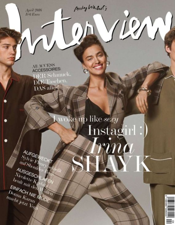 Irina Shayk For Interview Germany Magazine